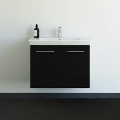 SCANBAD MULTO LOTTO XL BADMØBEL SORT 2 LÅGER 85 CM