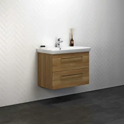 SCANBAD MULTO LOTTO XL BADMØBEL VARM EG MED METALSKUFFER 85 CM