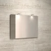 SCANBAD MULTO SPEJL M/ LYS MED LYSSTYRING 120 X 80 CM