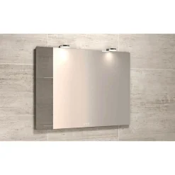 SCANBAD MULTO SPEJL M/ LYS MED LYSSTYRING 120 X 80 CM