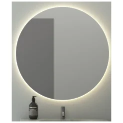 SCANBAD PLAY SPEJL M/ LYS UDEN LYSSTYRING 75 X 75 CM