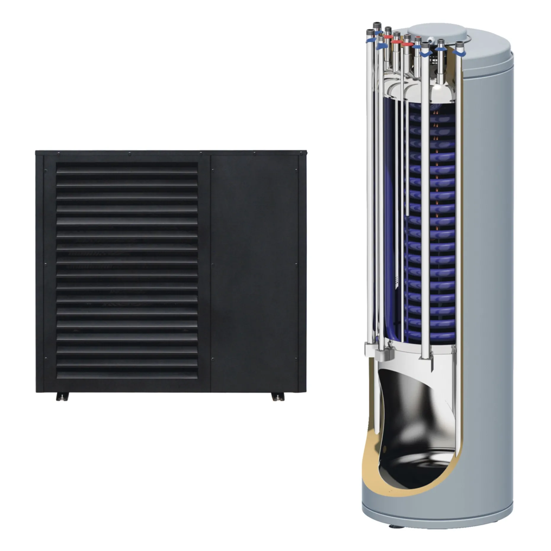 SCANTHERM SKAGEN 8KW MED COMBITANK L/V VARMEPUMPE
