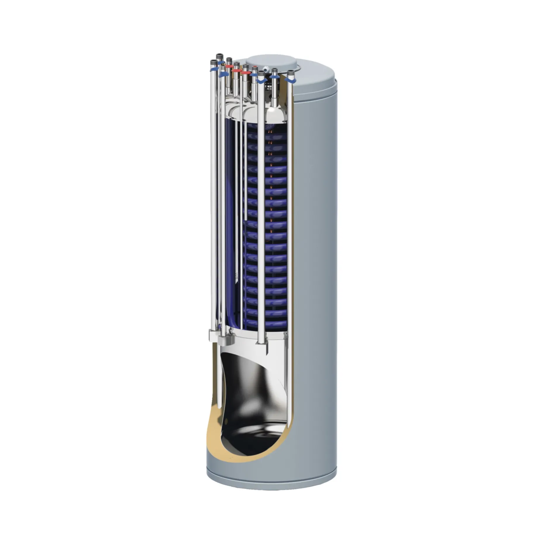SCANTHERM SKAGEN 8KW MED COMBITANK L/V VARMEPUMPE