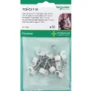 SCHNEIDER ELECTRIC THORSMAN RUND Ø7-10 MM HVID 10 STK LEDNINGCLIPS