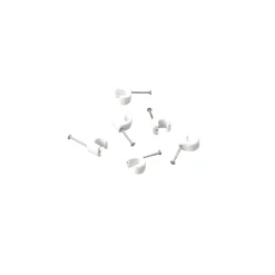 SCHNEIDER ELECTRIC THORSMAN RUND Ø5-7 HVID 100 STK LEDNINGCLIPS