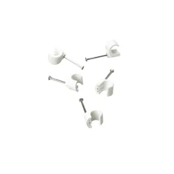 SCHNEIDER ELECTRIC THORSMAN RUND Ø7-10 HVID 100 STK LEDNINGCLIPS