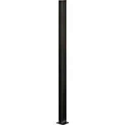 SKAGEN SYSTEMHEGN STOLPE SORT ALUMINIUM 5 X 95 X 5 X 5 CM