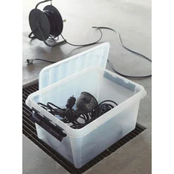 SMARTSTORE CLASSIC 31 OPBEVARINGSKASSE M. LÅG TRANSPARENT 32 L