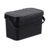 SMARTSTORE COLLECT BIOWASTE BEHOLDER M LÅG SORT 5 L