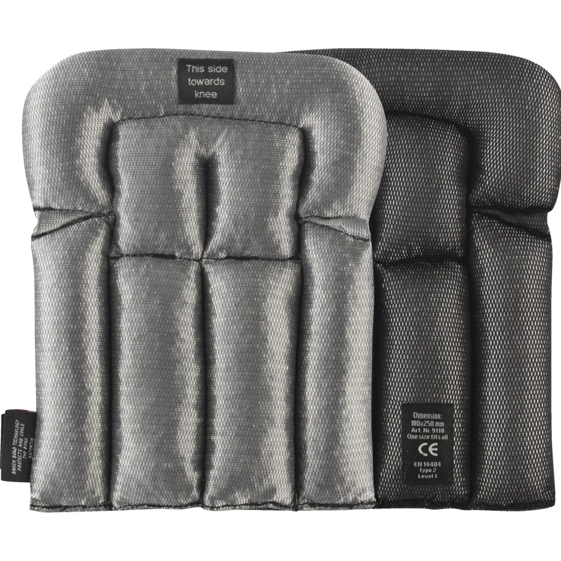SNICKERS WORKWEAR 9118 KNÆPUDE SORT ONE SIZE