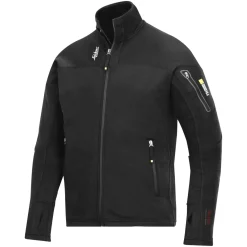 SNICKERS WORKWEAR BODY MAPPING 9438 FLEECEJAKKE M SORT