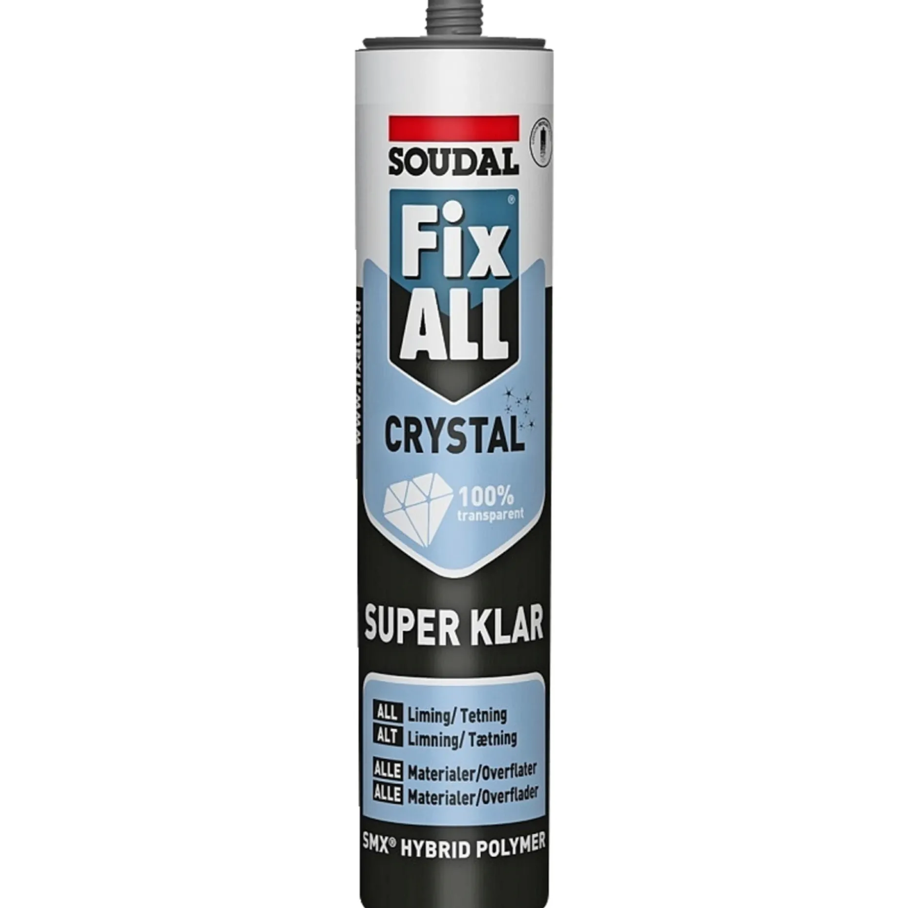 SOUDAL FIX ALL CRYSTAL MULTIFUGE 290 ML TRANSPARENT