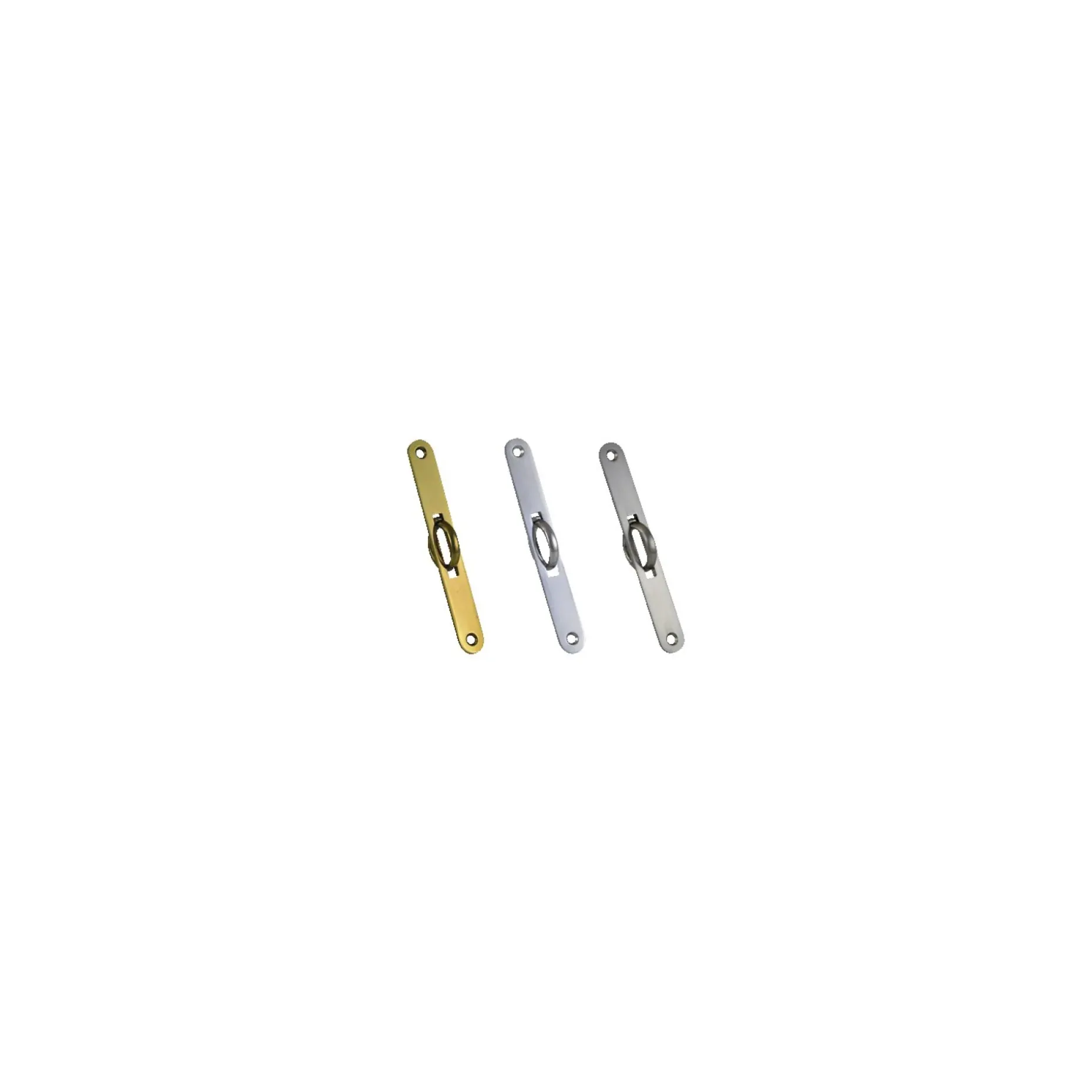 SVALK TRÆKRING 150X20 MM SØLV/SORT 1 STK