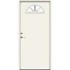 SWEDOOR ADVANCE-LINE CLASSIC BERLIOZ ECO FACADEDØR 77 X 948 X 2115 MM V HVID