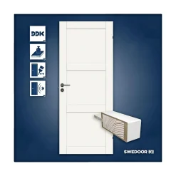 SWEDOOR ADVANCE-LINE UNIQUE FORMPRESSET MASSIV DØR 9X21