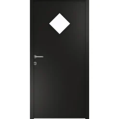 SWEDOOR CLEVER-LINE P-900 FACADEDØR 60 X 948 X 2115 MM H SORT