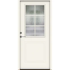 SWEDOOR CLEVER-LINE P-400 FACADEDØR 59 X 948 X 2115 MM H HVID