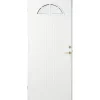 SWEDOOR CLEVER-LINE P-200 3-PUNKTSLÅS FACADEDØR 59 X 948 X 2115 MM H HVID