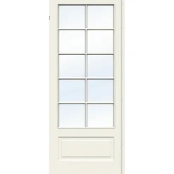 SWEDOOR CLEVER-LINE STYLE SP10 STÅENDE GLASDØR 9X21