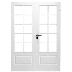 SWEDOOR CLEVER-LINE STYLE SP10 STÅENDE GLASDØR 8X21