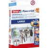 TESA POWERSTRIPS DOBBELTKLÆBENDE STRIPS LARGE HVID