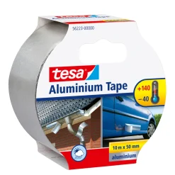 TESA PROFESSIONAL ALUMINIUM BYGGETAPE 10 M X 50 MM ALUMINIUMSGRÅ