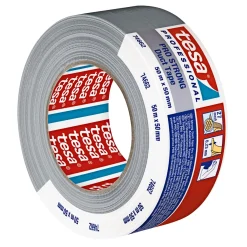 TESA PROFESSIONAL PRO LÆRREDSTAPE 50M X 50MM SØLV