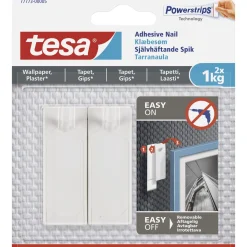 TESA TIL TAPET OG GIPS KLÆBESØM 1 KG 2 STK