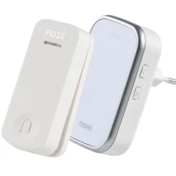 TREND NOVUS BLUU1 NOVUS BLUU1 PLUGIN DØRKLOKKE HVID