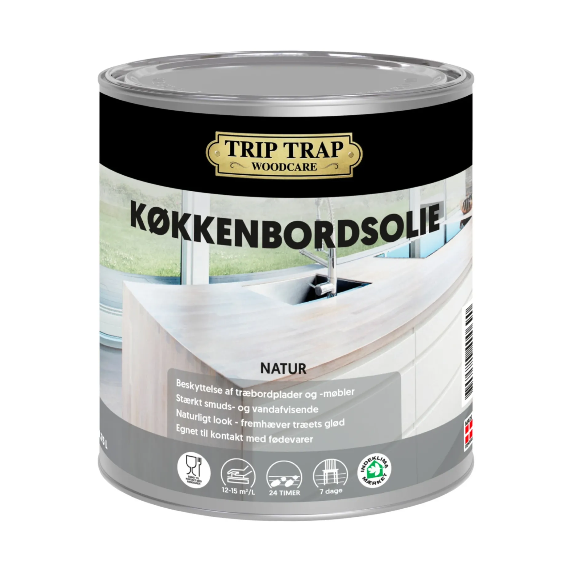 TRIP TRAP KØKKENBORD OLIE 0,75 L NATUR