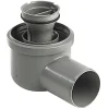 UNIDRAIN 2411.0075 UDLØBSHUS 75 MM VANDRET