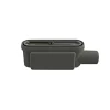 UNIDRAIN 1415.0050 UDLØBSHUS 50 MM VANDRET