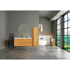 VASSO MILANO SOFTCLOSE BADMØBEL VARM EG 2 SKUFFER 120 CM