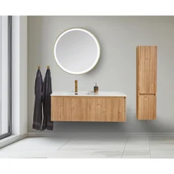 VASSO ROMA SOFTCLOSE BADMØBEL VARM EG 2 SKUFFER 120 CM