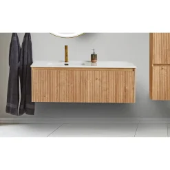VASSO ROMA SOFTCLOSE BADMØBEL VARM EG 2 SKUFFER 120 CM
