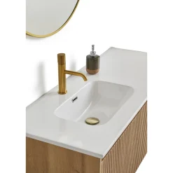 VASSO ROMA SOFTCLOSE BADMØBEL VARM EG 2 SKUFFER 120 CM