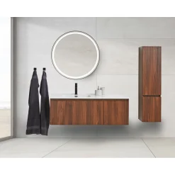 VASSO ROMA SOFTCLOSE BADMØBEL VALNØD 2 SKUFFER 120 CM