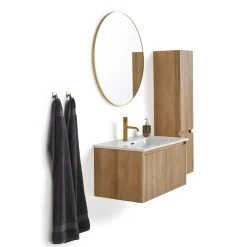 VASSO ROMA SOFTCLOSE BADMØBEL VARM EG 1 SKUFFE 80 CM