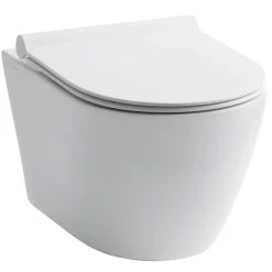 VASSO TS17, RIMLESS, INKL. SC SÆDE VÆGHÆNGT TOILET
