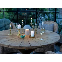 VELI LINE GENOPLADELIG TOUCH BORDLAMPE HVID