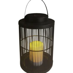 VELI LINE ROMA SOLCELLE LANTERNE SORT 26 CM