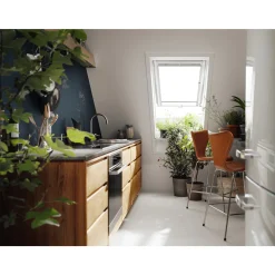 VELUX TOPHÆNGT VINDUE HVID POLYURETAN 78 X 140 CM GPU MK08 0068