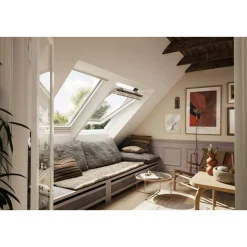 VELUX VIPPEVINDUE HVID POLYURETAN 55 X 78 CM GGU CK02 0066