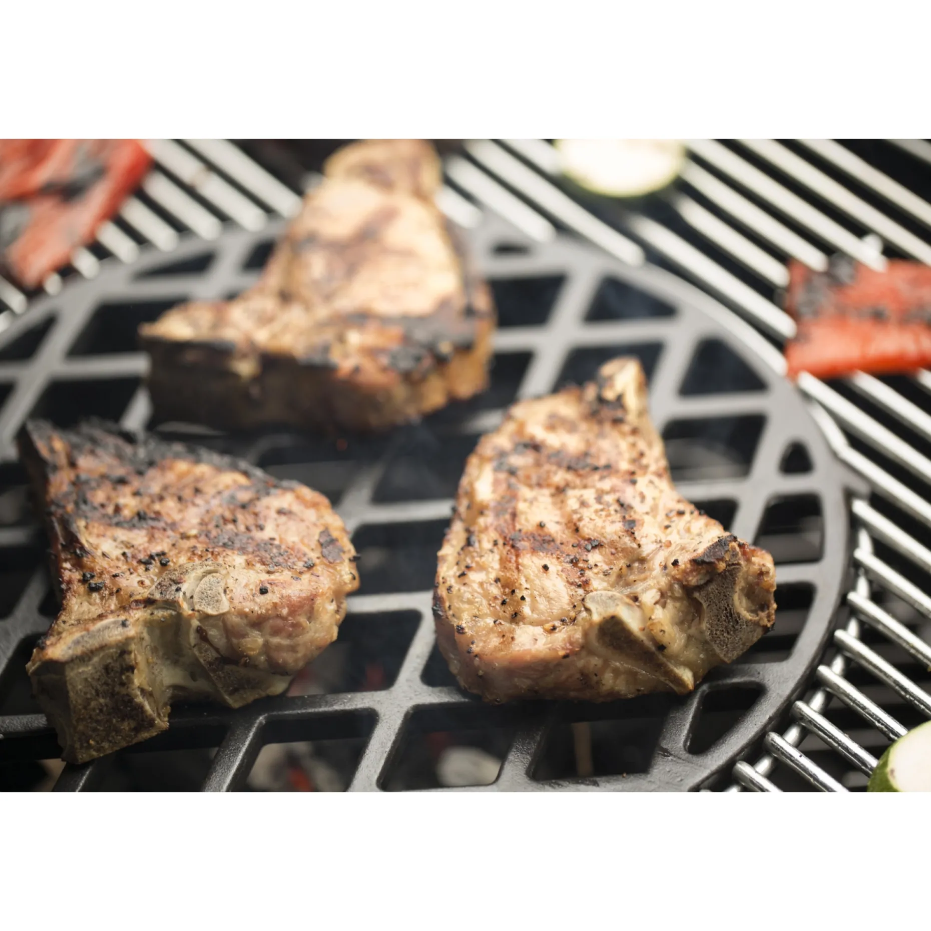 WEBER GOUMET BBQ SYSTEM GRILLRIST PORCELÆNSEMALJERET STØBEJERN