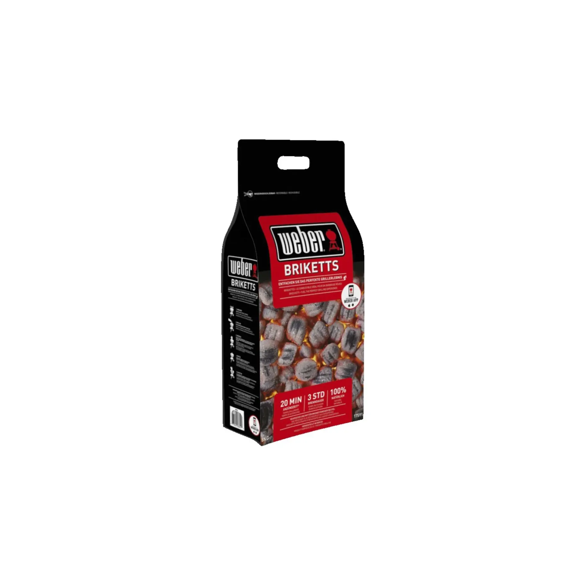 WEBER GRILLBRIKETTER 8 KG
