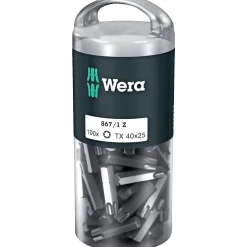 WERA 867/1 BITS TX40 100 STK