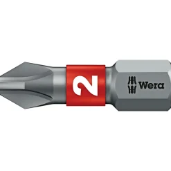 WERA 851/1 BTZ, 2X25 BITS PH2 10 STK PR PK
