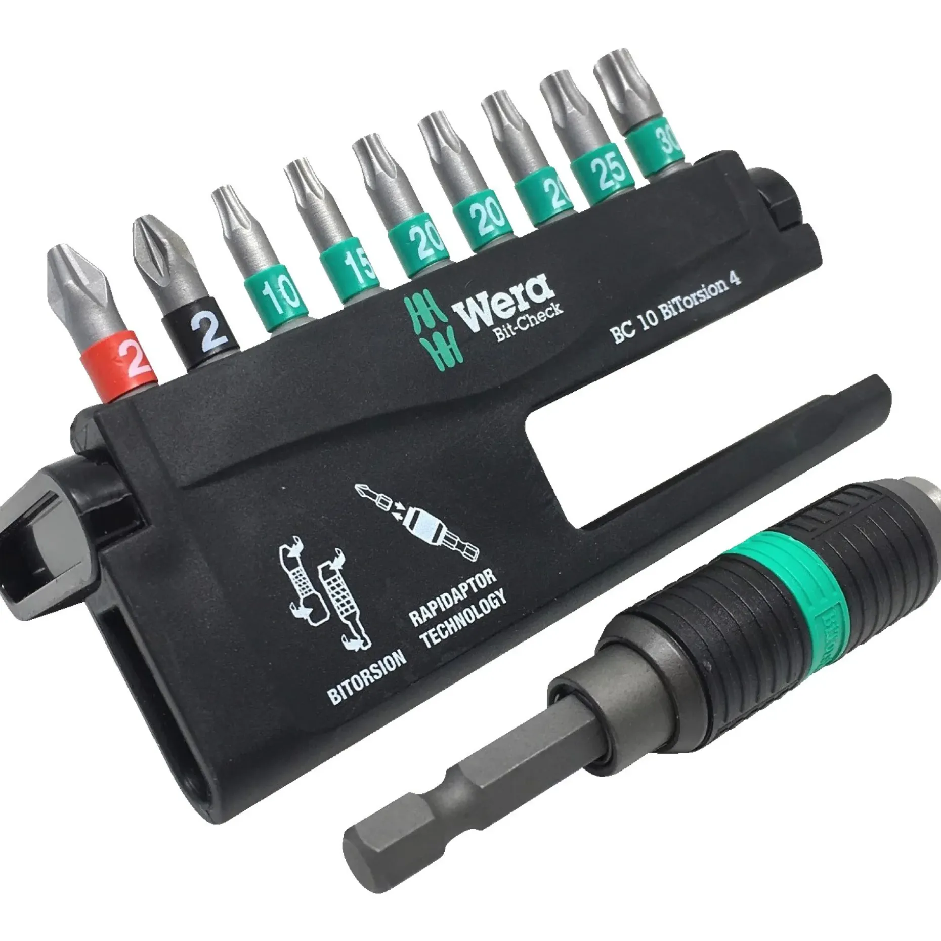 WERA 8757-9/BTZ BITSSÆT 9 STK