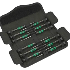 WERA KRAFTFORM KOMPAKT MICRO SKRUETRÆKKERSÆT 12 DELE