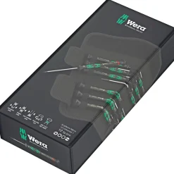 WERA KRAFTFORM KOMPAKT MICRO SKRUETRÆKKERSÆT 12 DELE